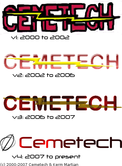 History of Cemetech Logos